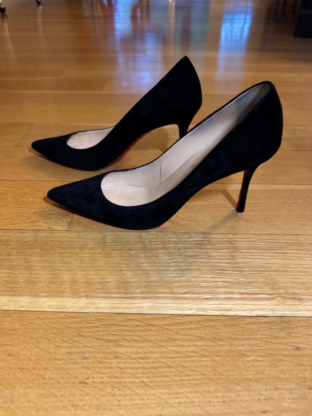 CHRISTIAN LOUBOUTIN 85mm Veau Velours Pumps